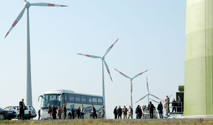 Pressebereich Energiewende Schaffen. Foto: Agentur für Erneuerbare Energien